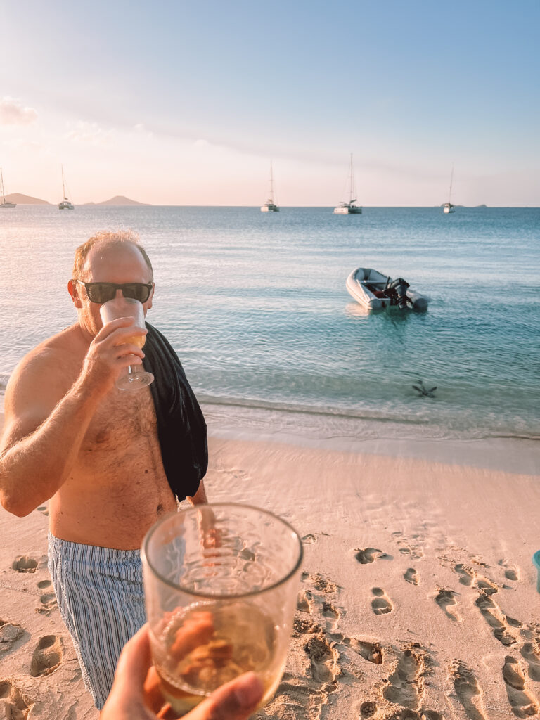 Savannah Bay BVI turquoise water