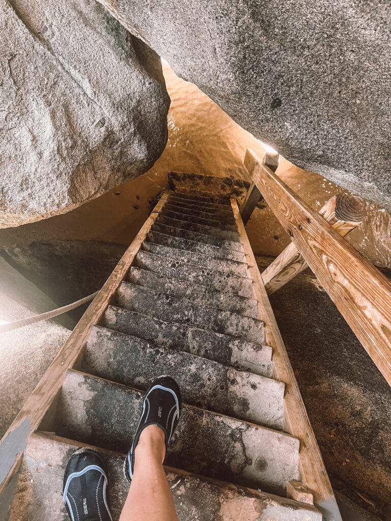 Exploring The Baths Virgin Gorda: massive granite boulders, hidden grottoes and turquoise pools in the British Virgin Islands
