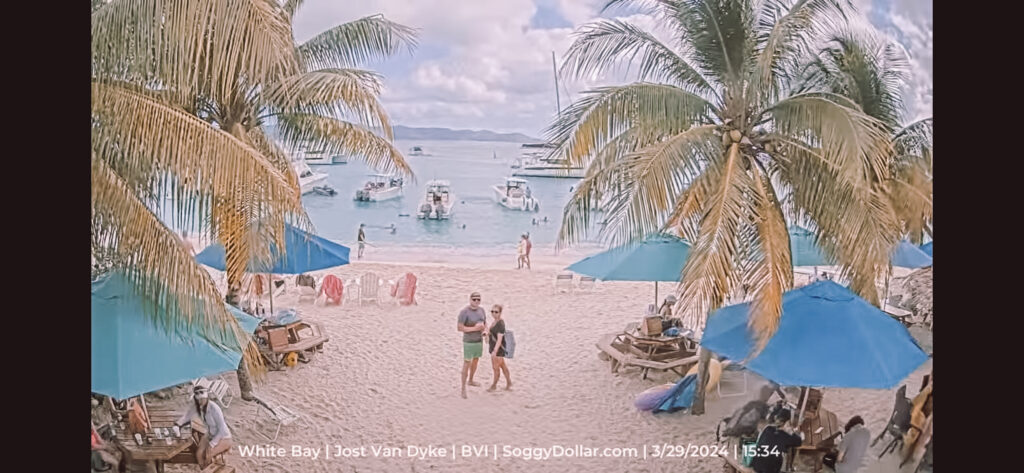 BVI Sailing Adventures: Jost Van Dyke Beaches, Soggy Dollar Painkiller Cocktails, Raft-Up Party in the British Virgin Islands